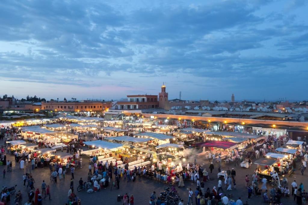 Spacieux Et Luxueux Appartement Marrakesh Exterior photo